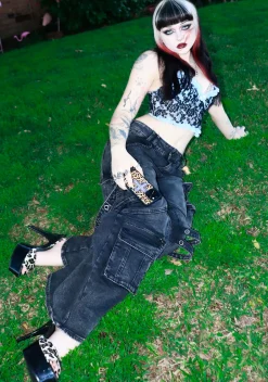 Current Mood Bottoms|Pants*Digital Attraction Cargo Pants