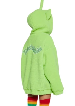 Dolls Kill x Teletubbies Outerwear|Sweatshirts & Hoodies*Dipsy Hooded Sherpa Jacket