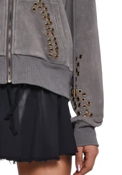 Current Mood Outerwear|Sweatshirts & Hoodies*Dirty Daylight Crop Hoodie