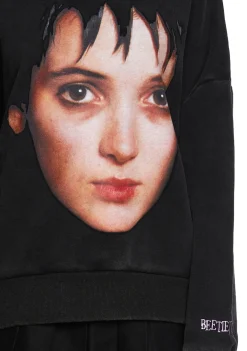 Dolls Kill X Beetlejuice Outerwear|Sweatshirts & Hoodies*Distressed Soul Oversized Sweatshirt
