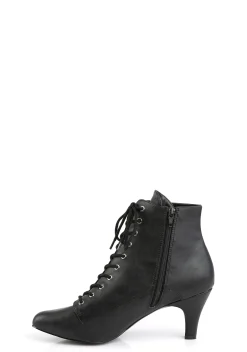 Pleaser Pink Label Boots*Divine-1020 Lace-Up Ankle Boots