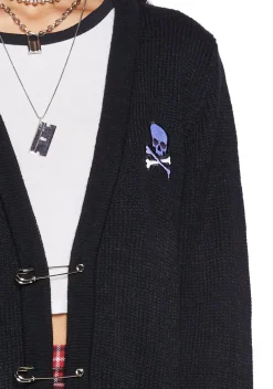 Current Mood Tops*Don't Even Dare Knit Cardigan