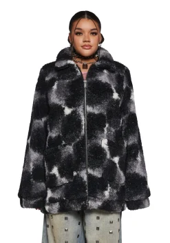 Current Mood Outerwear|Plus*Don’t Overthink it Sherpa Jacket