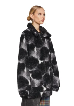 Current Mood Outerwear|Plus*Don’t Overthink it Sherpa Jacket