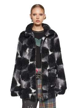 Current Mood Outerwear|Plus*Don’t Overthink it Sherpa Jacket