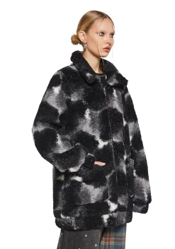 Current Mood Outerwear|Plus*Don’t Overthink it Sherpa Jacket