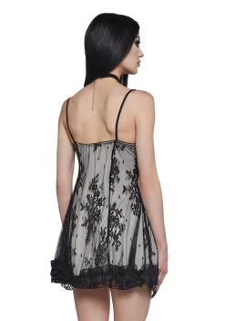 Widow Dresses*Dove Faithfully Doomed Lace Dress