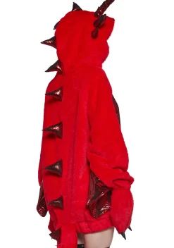Trickz N' Treatz Outerwear|Sweatshirts & Hoodies*Dragon Fire Faux Fur Hoodie