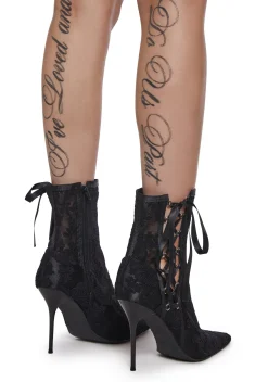 Sugar Thrillz Boots*Dream Boulevard Lace Booties