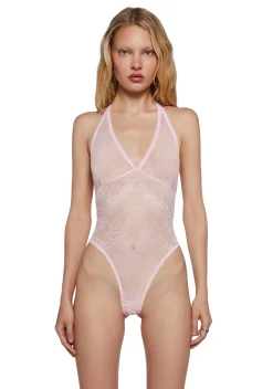 Sugar Thrillz Tops*Dream Tease Lace Bodysuit