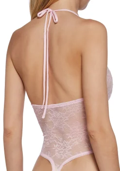 Sugar Thrillz Tops*Dream Tease Lace Bodysuit