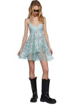 Club Exx Dresses*Dream Waves Babydoll Dress