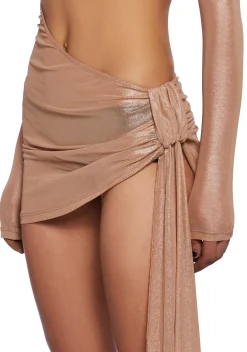 Club Exx Dresses*Dreamland Dancer Bodycon Dress - Gold