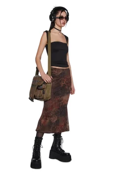 X_TEMPTATION LA Tops*Dress Code Violation Crop Top