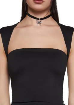 X_TEMPTATION LA Tops*Dress Code Violation Crop Top