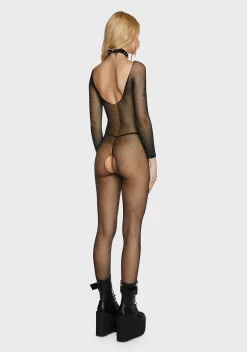x_Leg Avenue Jumpsuits & Rompers|Lingerie*Dripped Out Fishnet Catsuit
