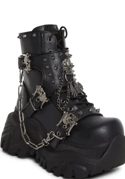 Demonia Boots*Echo-60 Harcore Ankle Boots