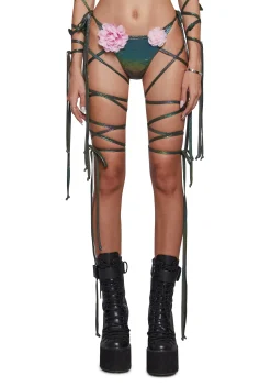 Club Exx Lingerie|Plus*Electric Bloom Bra Top