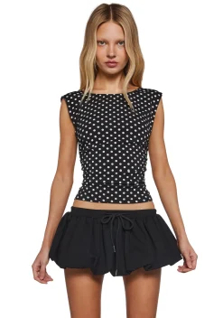 dELiA*s by Dolls Kill Tops|Plus*Elegant Turn Short Sleeve Top