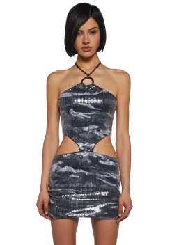 Current Mood Dresses*Elemental Edge Camo Dress