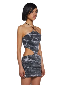Current Mood Dresses*Elemental Edge Camo Dress