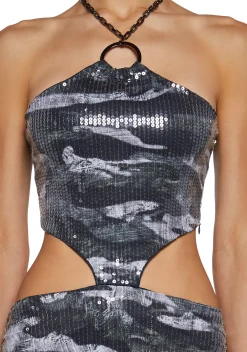 Current Mood Dresses*Elemental Edge Camo Dress