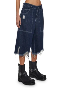 Current Mood Bottoms|Shorts*Elite Club Wide Leg Shorts