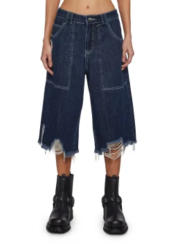 Current Mood Bottoms|Shorts*Elite Club Wide Leg Shorts