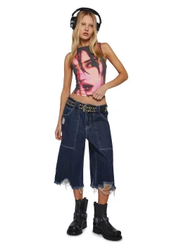 Current Mood Bottoms|Shorts*Elite Club Wide Leg Shorts