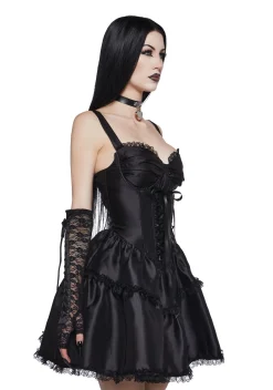 Widow Dresses|Mini Dresses*Embraced By The Night Mini Dress