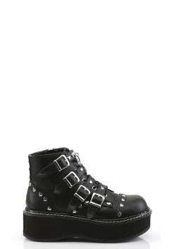 Demonia Boots|Platforms*Emily Buckled Platform Boots
