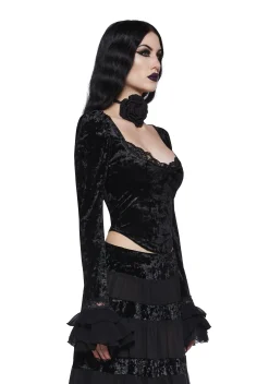 Widow Tops*Enamored Galore Long Sleeve Top