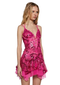 Club Exx Dresses|Plus*Enchanted Euphoria Sequin Dress