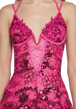 Club Exx Dresses|Plus*Enchanted Euphoria Sequin Dress