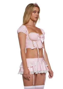 Trickz N' Treatz Lingerie|Plus*Enchanted Sleeper Lingerie Set