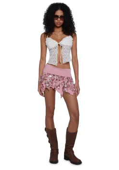 Current Mood Bottoms|Skirts*Enchanting Glitz Mini Skirt