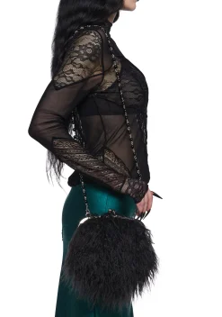Widow Bags*Enigmatic Beauty Faux Fur Bag