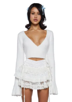 Sugar Thrillz Tops*Eternal Elegance Wrap Top
