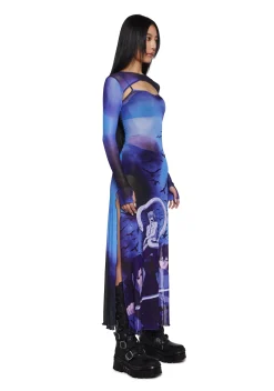 Dolls Kill x NARUTO SHIPPUDEN Dresses|Plus*Eternal Reflection Maxi Dress And Shrug Set