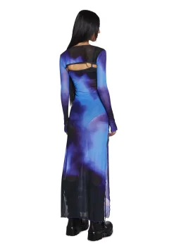Dolls Kill x NARUTO SHIPPUDEN Dresses|Plus*Eternal Reflection Maxi Dress And Shrug Set