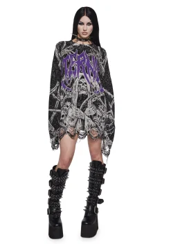 Widow Outerwear|Sweatshirts & Hoodies*Eternally Sinful Knit Sweater