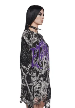 Widow Outerwear|Sweatshirts & Hoodies*Eternally Sinful Knit Sweater