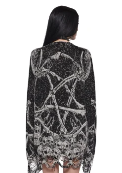 Widow Outerwear|Sweatshirts & Hoodies*Eternally Sinful Knit Sweater