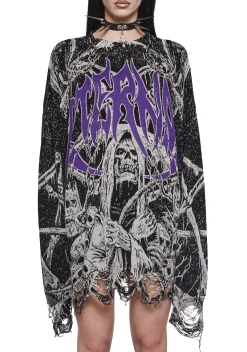 Widow Outerwear|Sweatshirts & Hoodies*Eternally Sinful Knit Sweater