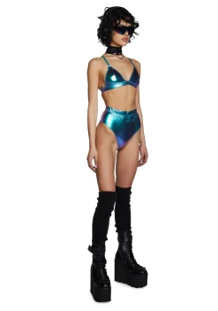 Club Exx Bottoms*Euphoric Element Metallic Bottoms