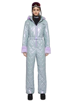 Club Exx Plus*Euphoric Escapades Quilted Snowsuit