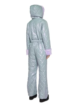 Club Exx Plus*Euphoric Escapades Quilted Snowsuit