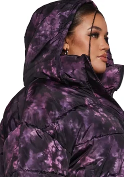 Current Mood Outerwear|Plus*Every Sunset Puffer Jacket