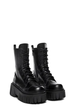 Current Mood Boots*Everyone's A Critic Combat Boots