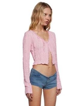 Sugar Thrillz Tops|Plus*Ex And The City Knit Cardigan